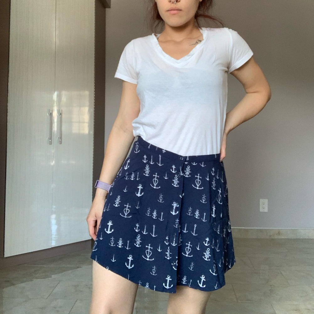 Sailor themed skirt